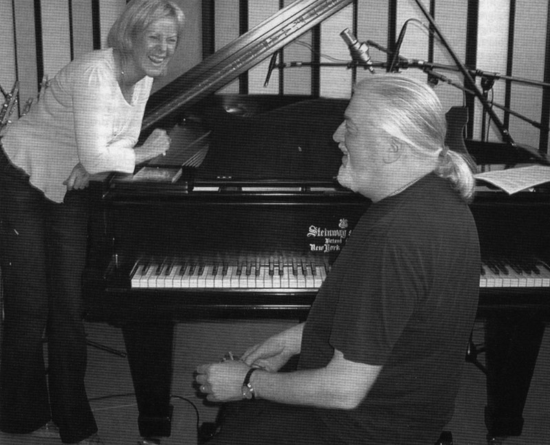 Jon Lord with Frida Lyngstad