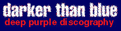 deep purple discography logo