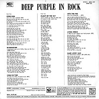 Deep Purple In Rock, Australia