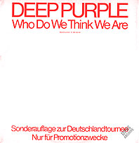 Deep Purple. Who Do We Think We Are. German Promo