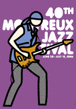 Poster for the Montreux Jazz Festival 2006