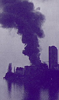 Smoke On The Water - the burning of the Montreux Casino in 1971