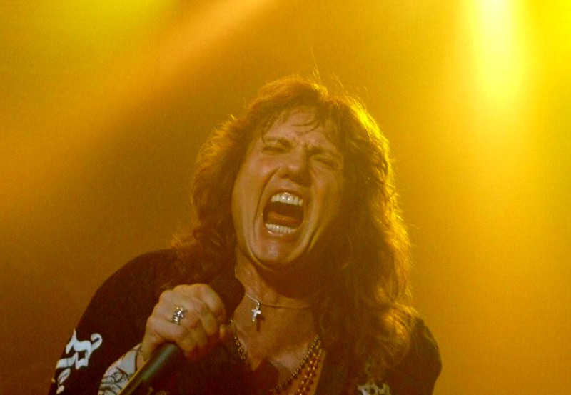 Whitesnake live, David Coverdale