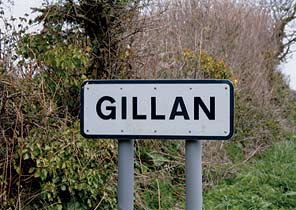 Gillan village sign