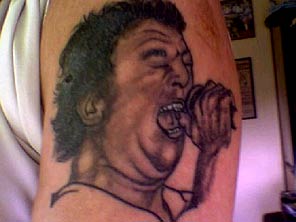 Ian Gillan tattoo