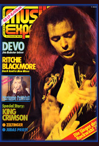 ritchie blackmore magazine cover