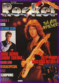 ritchie blackmore magazine cover