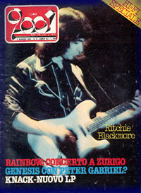 ritchie blackmore magazine cover