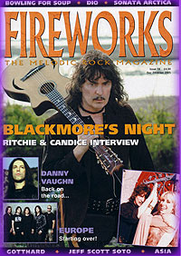 blackmore's night magazine cover