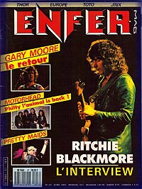 ritchie blackmore magazine cover
