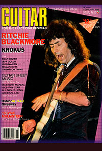 ritchie blackmore magazine cover