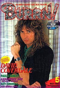 deep purple magazine cover