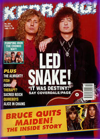 coverdale page magazine cover