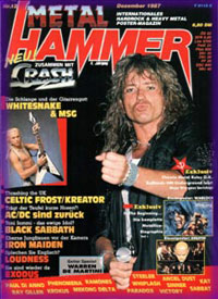 Whitesnake magazine cover
