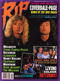 coverdale page magazine cover