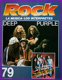 deep purple magazine cover, spain 1989
