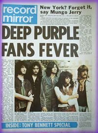 deep purple magazine cover