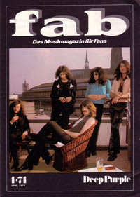 deep purple magazine cover