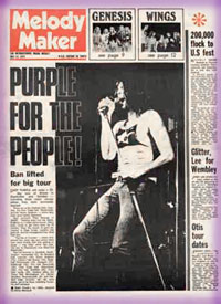 deep purple magazine cover