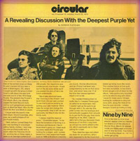 deep purple magazine cover