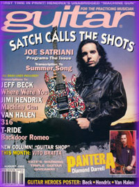 joe satriani magazine cover