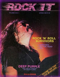 deep purple magazine cover