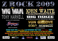 Big Noize concert poster, Dudley 2009