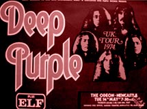 deep purple poster