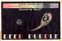 Deep Purple flyer 1971