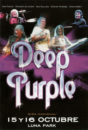 deep purple poster