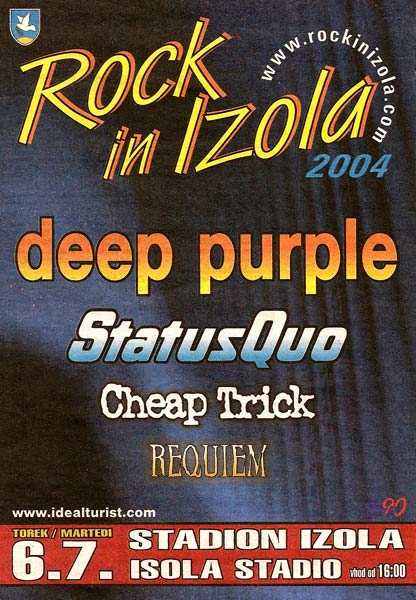 Deep Purple poster 2004