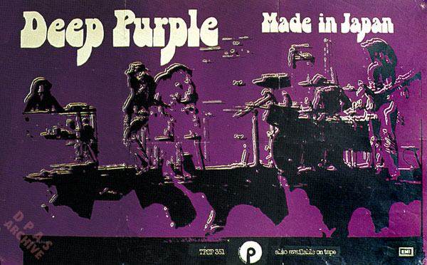 deep purple - made in japan poster