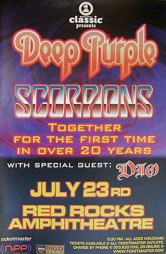 Deep Purple poster