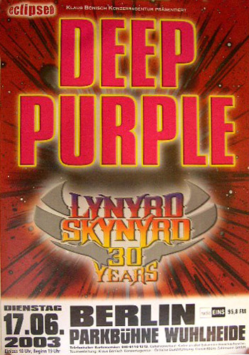 Deep Purple poster