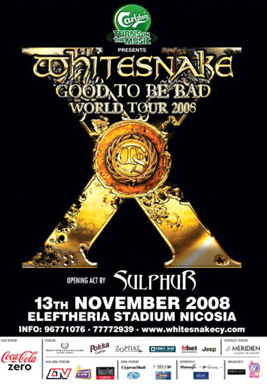 whitesnake poster