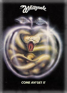 Whitesnake tour programme