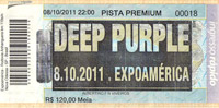 Deep Purple ticket