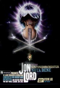 Jon Lord Jon Lord live in Zurich 2009 poster