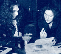 Ritchie Blackmore and Ronnie James Dio